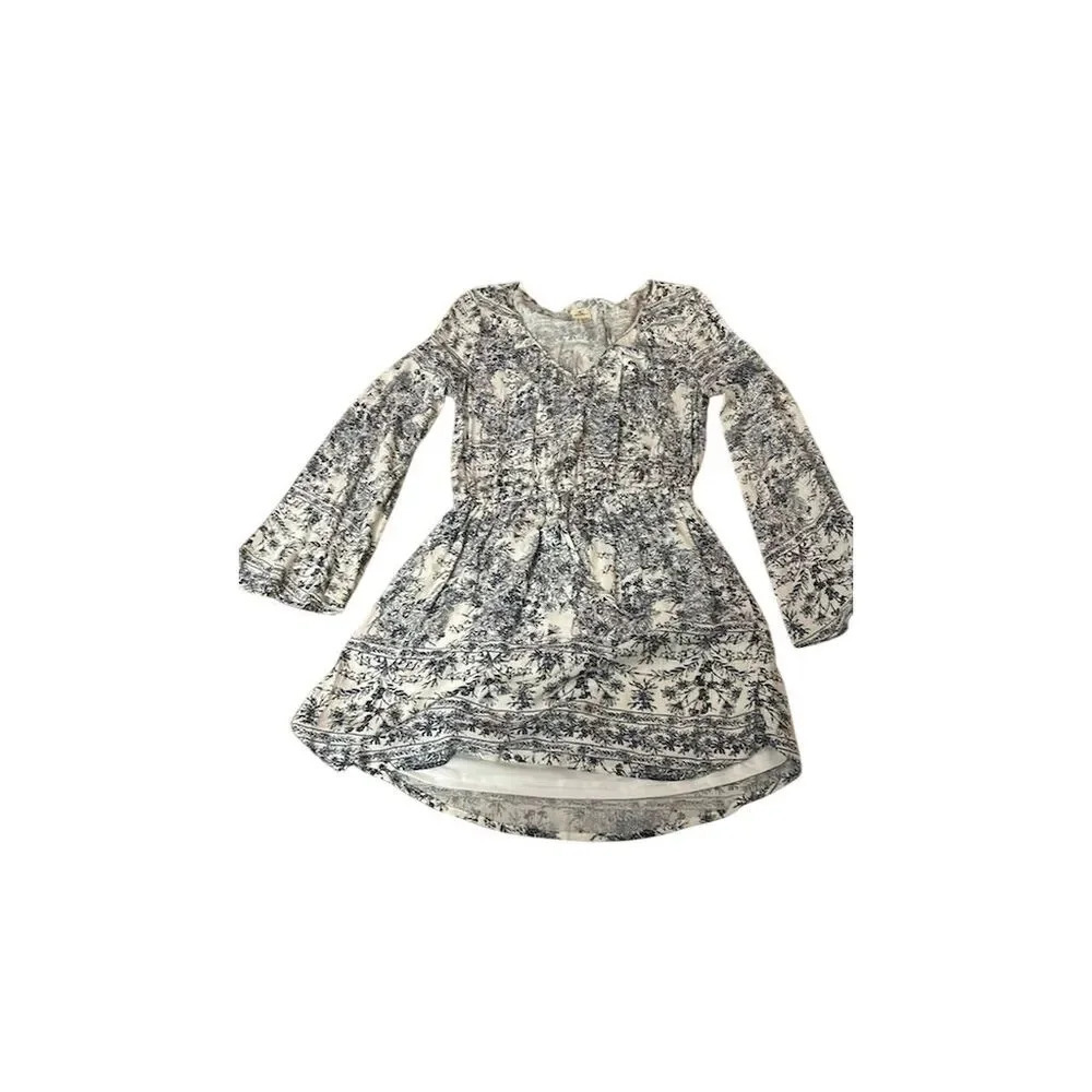 O'Neill Women's Floral Blouson Bell Sleeve Dress Size S Multicolor